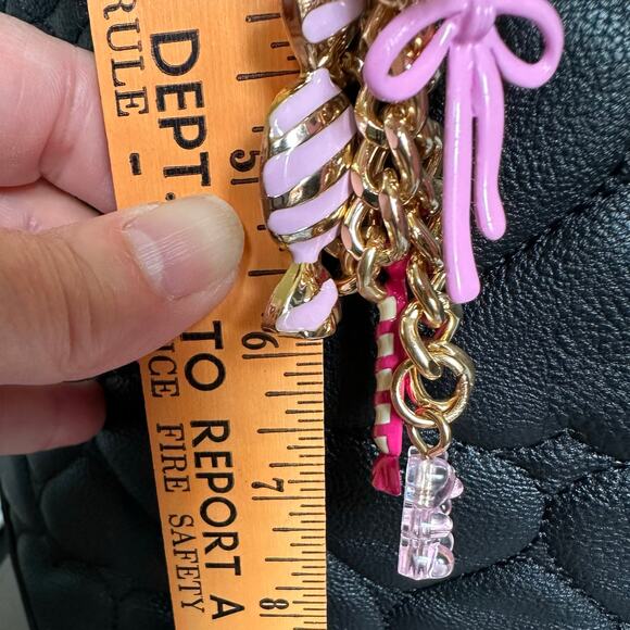 Betsey Johnson Unique Purse Charm Choose from 3 Different Lengths See Pics K777 - Picture 8 of 17
